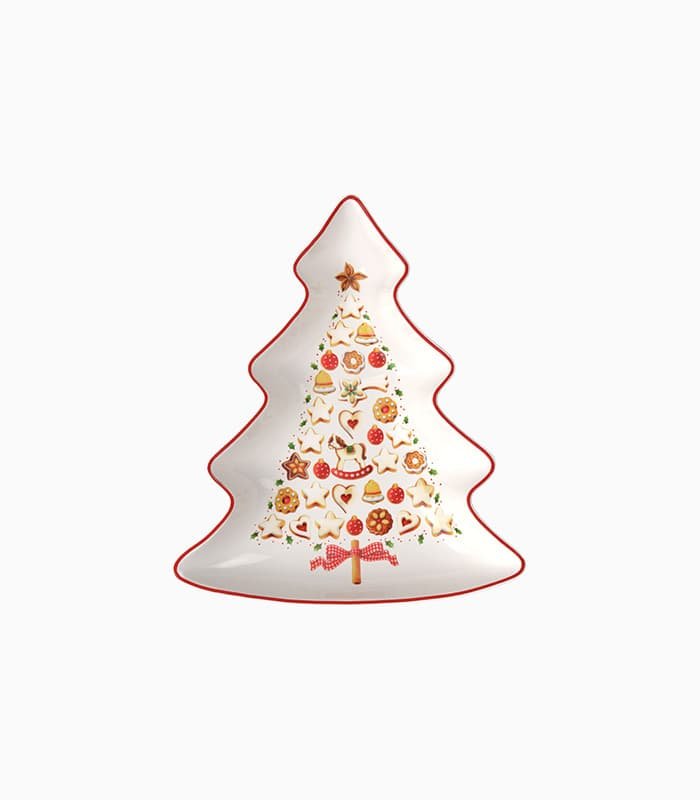 Bowl In the Shape of a Christmas Tree